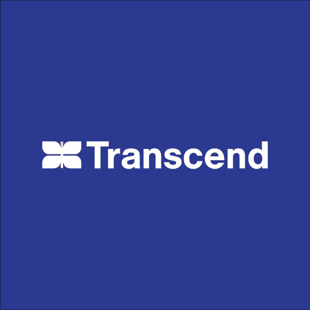 Transcend Australia's logo on a blue background