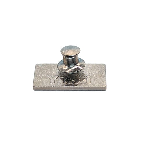Silver locking clutch on a pin