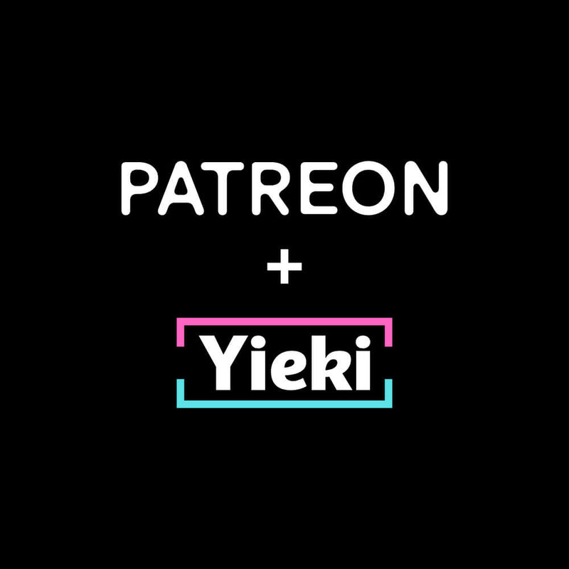 Patreon and Yieki logos