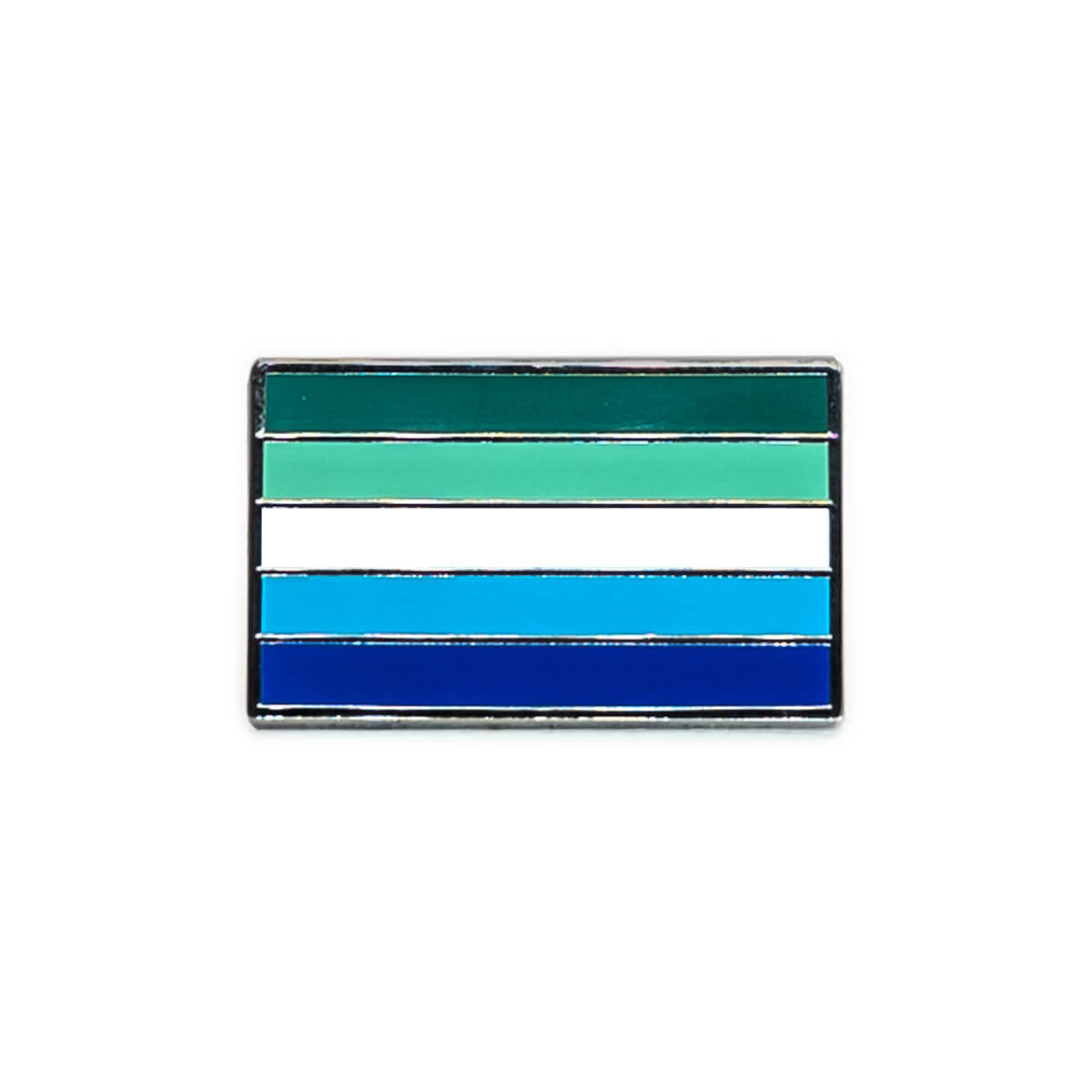 An image of a MLM flag pin