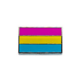 An image of a pansexual flag pin