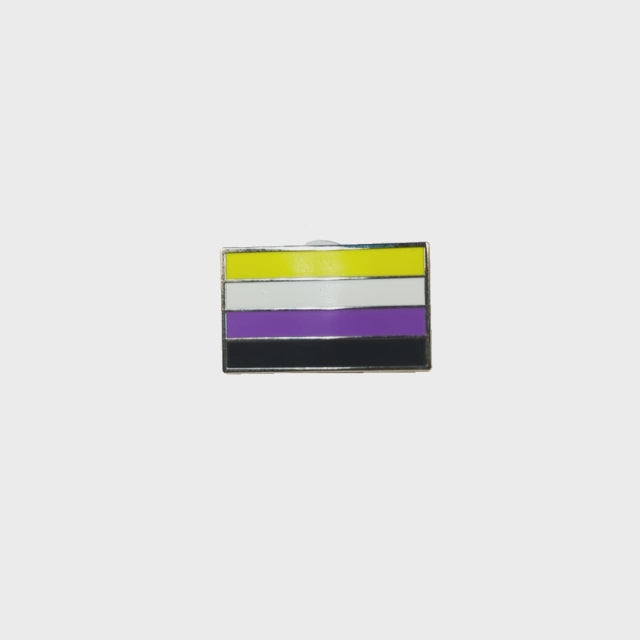 A video of a rotating non-binary pin